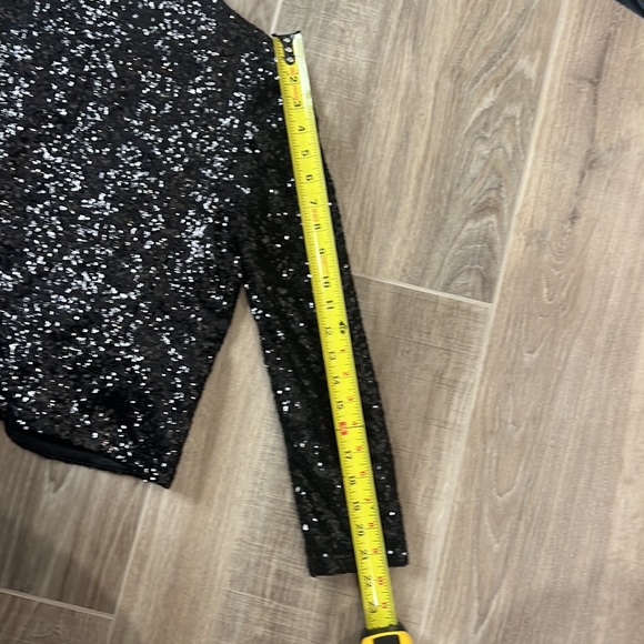 NWOT- WOMENs HOLIDAY / OCCASION SEQUIN BLAZER size S by Juicy Couture - Picture 6 of 8